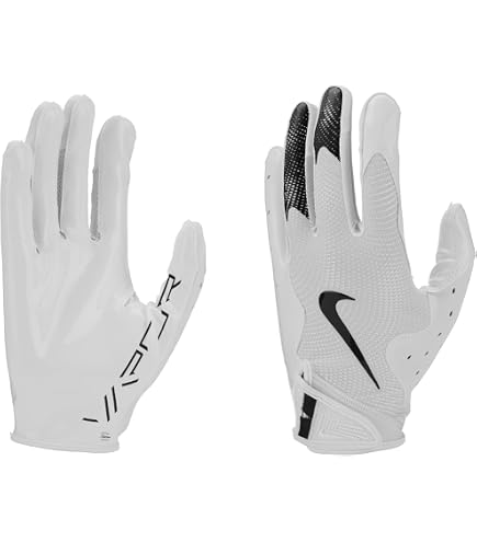 Nike Vapor Jet 8.0 Football Gloves White | White | Platinum XX